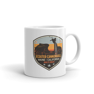 Scooter Cannonball Coffee Mug