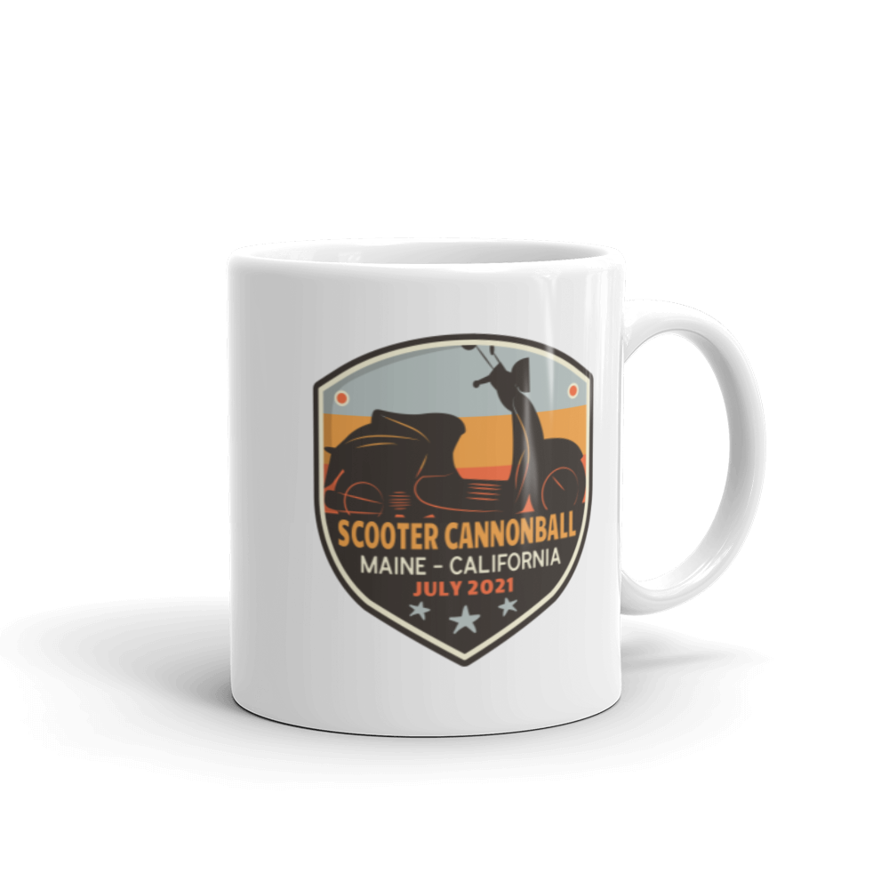 Scooter Cannonball Coffee Mug