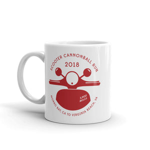 2018 Scooter Cannonball Coffee Mug