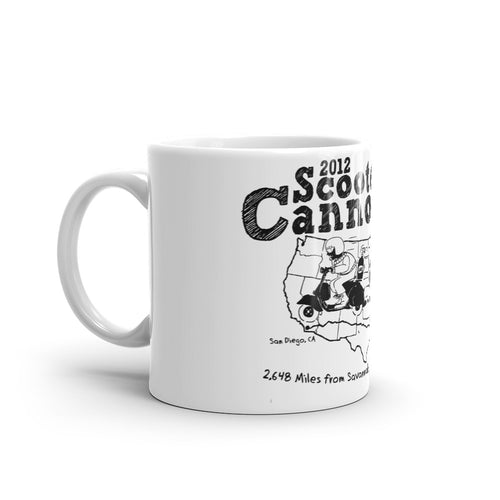 2012 Scooter Cannonball Coffee Mug