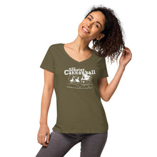 2012 Scooter Cannonball Women’s Fitted V-Neck T-Shirt